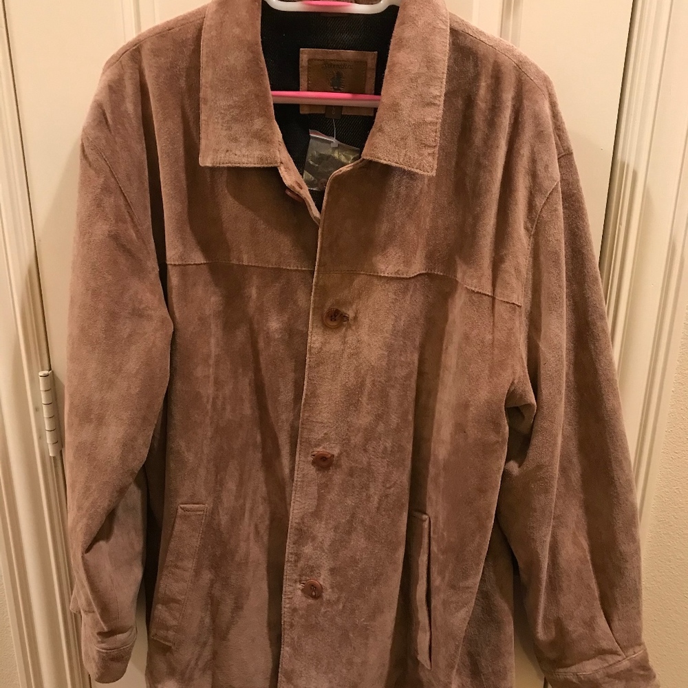 St. John’s Bay suede leather jacket